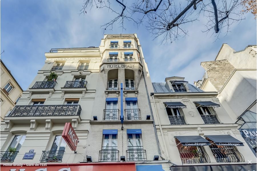 Hotel Brady - Gare De L'Est Paris Dış mekan fotoğraf